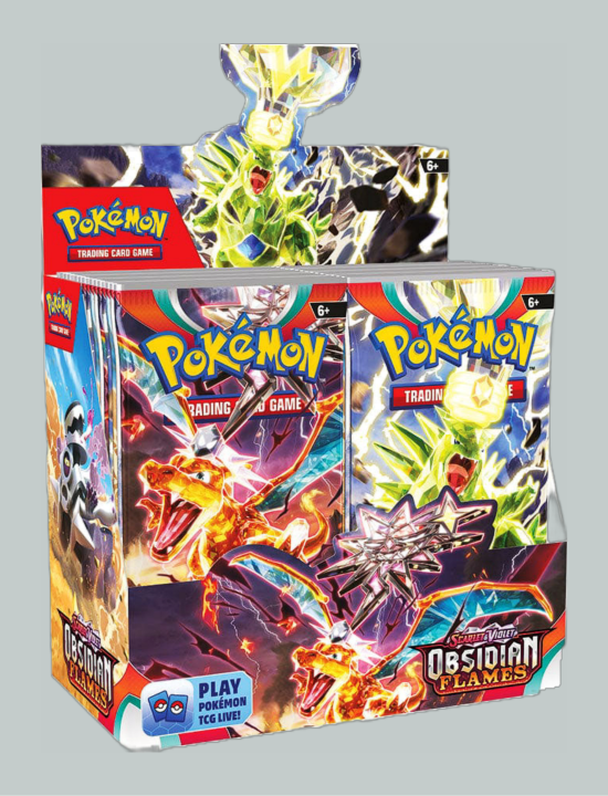 Pokemon Obsidian Flame Booster Box – CaffeinatedCollectors